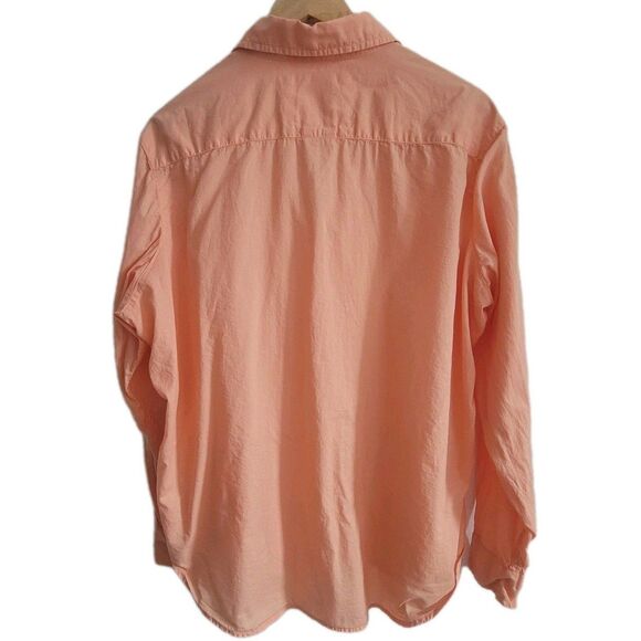 Frank & Eileen Shirt Size L Button Up Relaxed Fit Lightweight Cotton - Picture 2 of 9